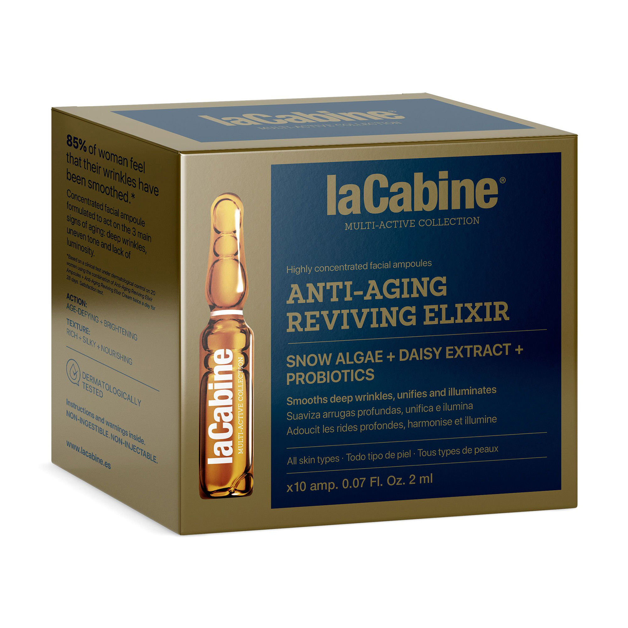 Омолоджувальна ампула для обличчя La Cabine Anti-Aging Reviving Elixir, 10*2 мл